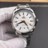 Omega Seamaster Aqua Terra Golf silver teak dial close-up replica watch
