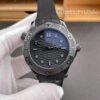 Omega Seamaster Diver 300M black ceramic dial close-up replica watch