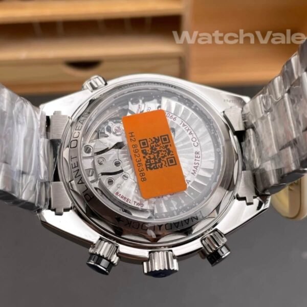 Omega Seamaster Planet Ocean 600M stainless steel bracelet detail replica