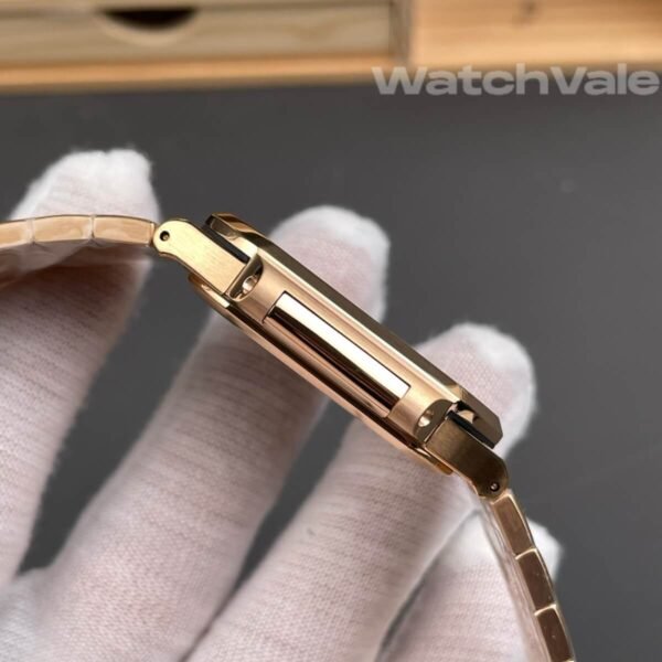 Patek Philippe Cubitus 7128 rose gold case side view replica