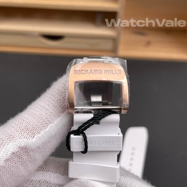 Richard Mille RM 07-01 tonneau case diamond bezel replica watch