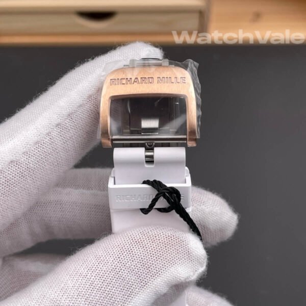Richard Mille RM 07-01 White Ceramic replica watch back view