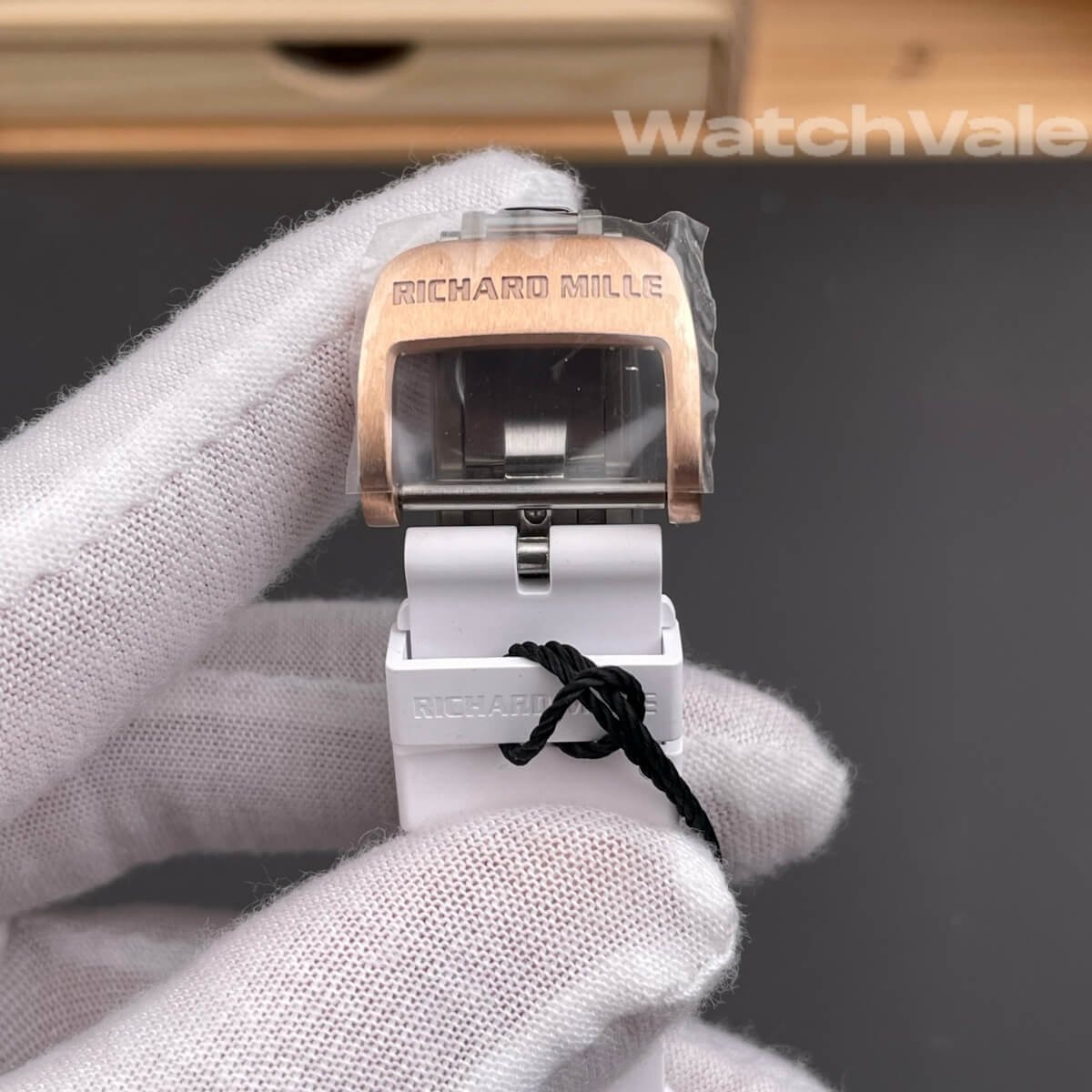 Richard Mille RM 07-01 White Ceramic replica watch back view