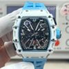 Richard Mille RM 35-03 skeleton dial close-up replica watch