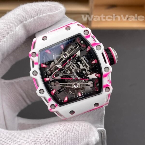 Richard Mille RM 38-02 Bubba Watson skeleton dial close-up replica watch