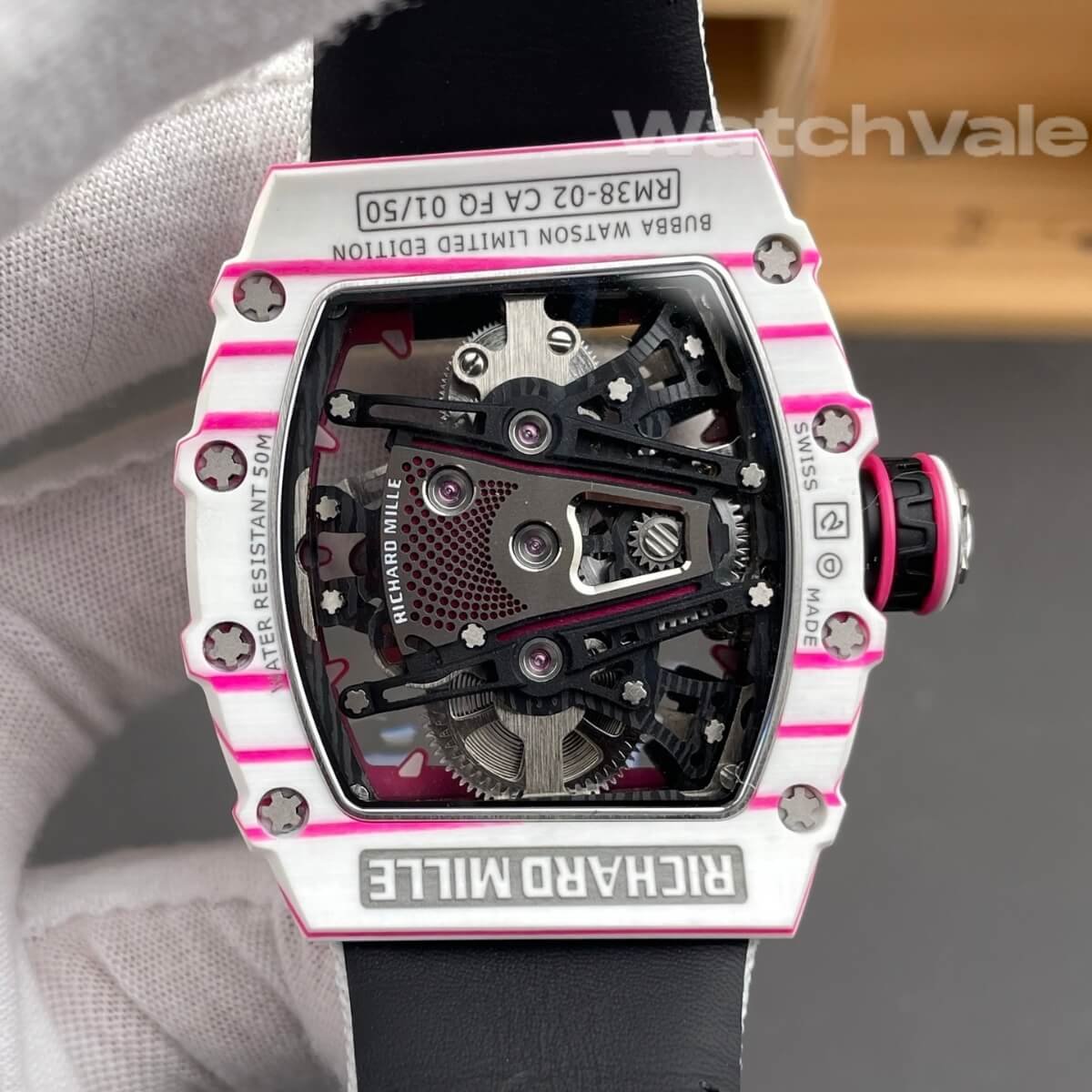 Richard Mille RM 38-02 Bubba Watson case side view replica
