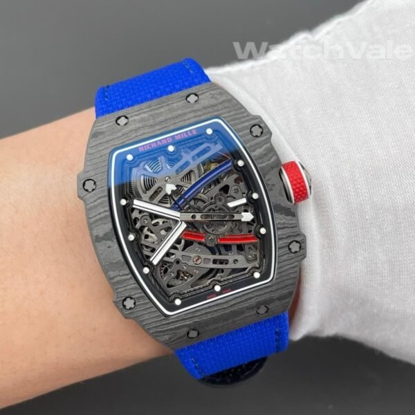 Richard Mille RM 67-02 titanium baseplate bridges replica watch