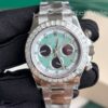 Rolex Daytona AET REMOULD turquoise dial close-up replica watch