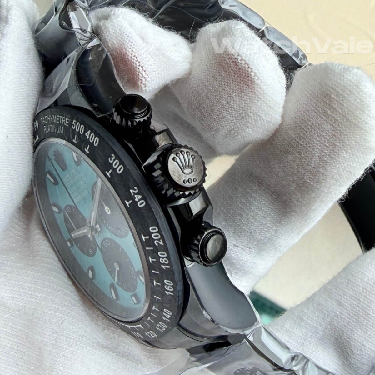 Rolex Cosmograph Daytona black Oyster bracelet detail replica
