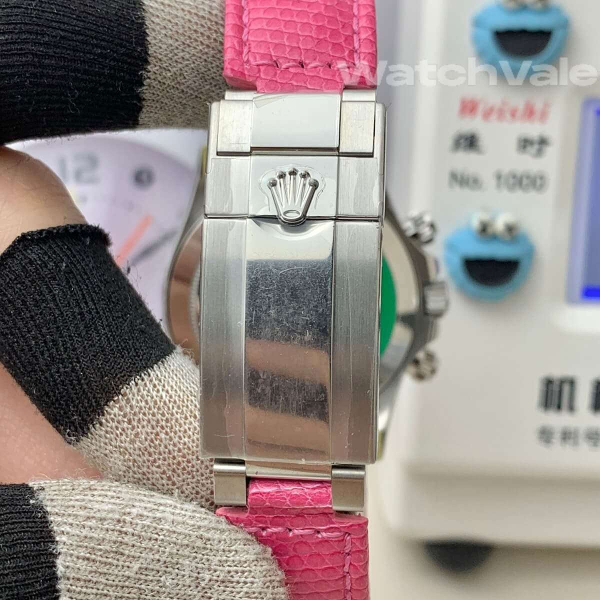 Rolex Daytona pink mother-of-pearl dial sub-dials replica watch