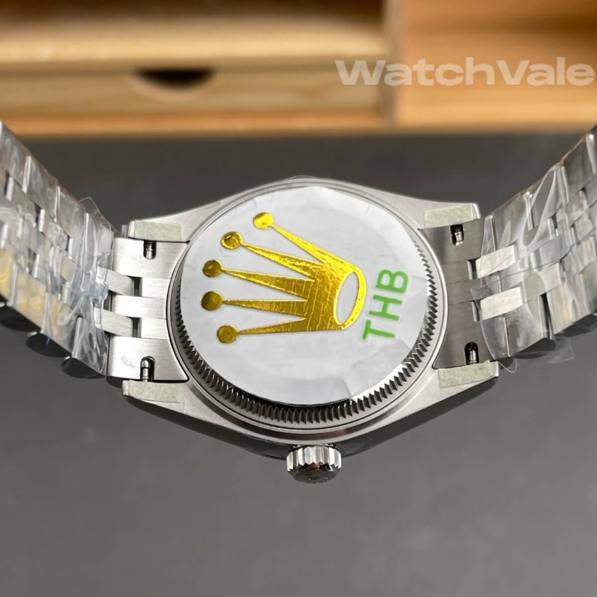 Rolex Datejust 126234-0063 fluted bezel side view replica