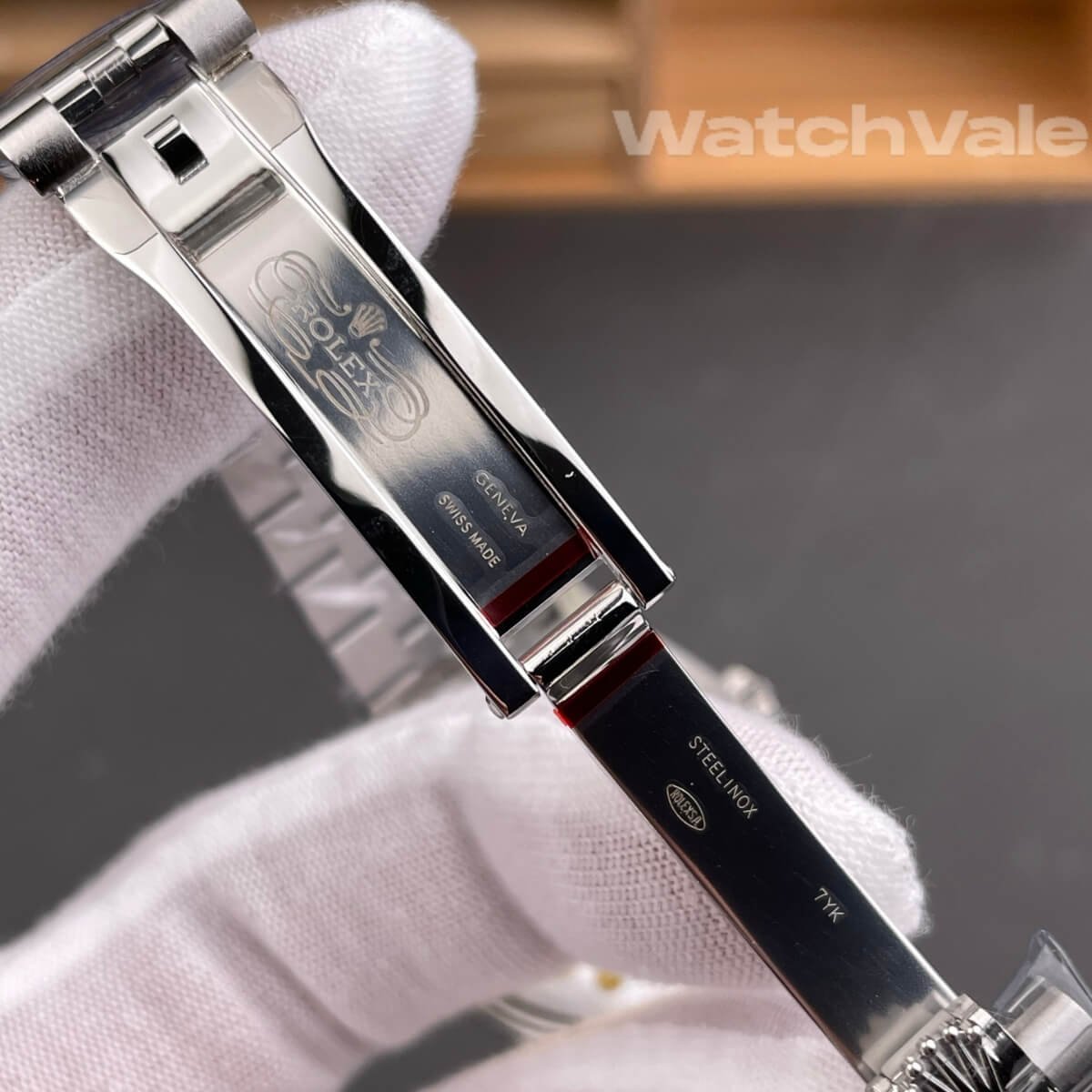 Rolex Datejust diamond-set Roman numeral markers replica watch