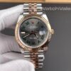 Rolex Datejust 126331 Wimbledon green Roman numeral dial replica watch