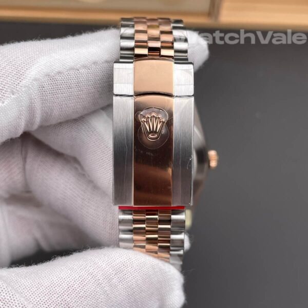 Rolex Wimbledon Datejust 41 fluted bezel two-tone Jubilee replica