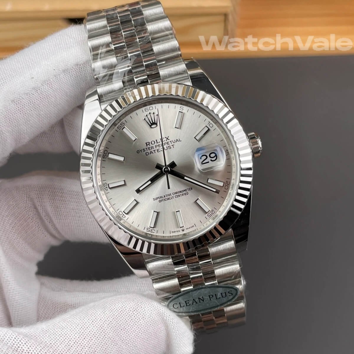 Rolex Datejust 41 126334-0004 Jubilee bracelet replica on wrist