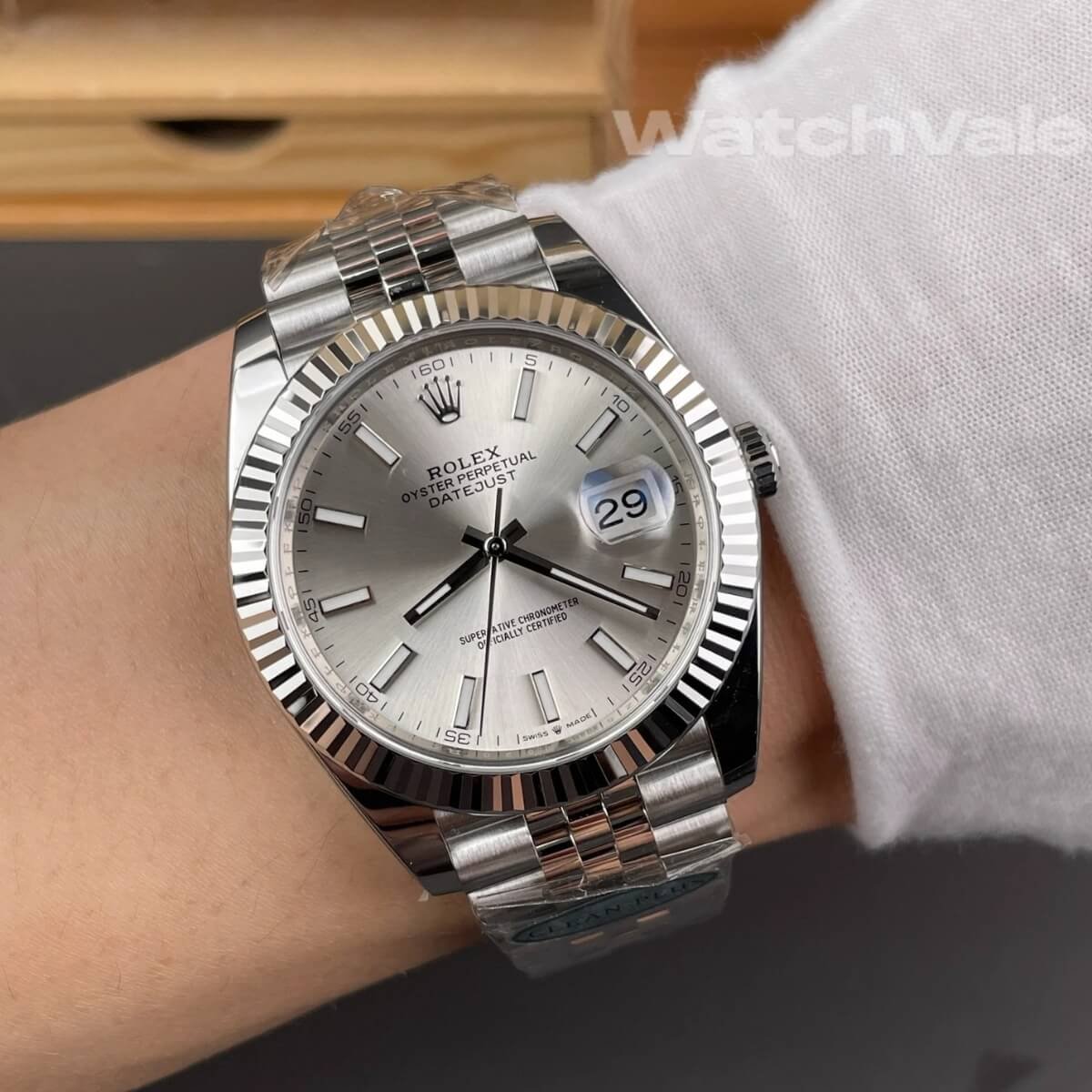 Rolex Datejust 126334-0004 replica watch back view