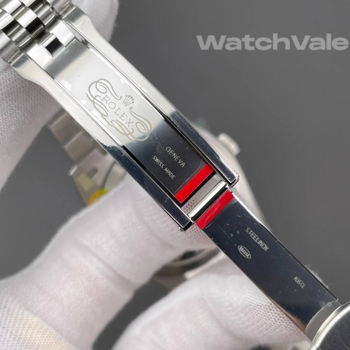 Rolex Datejust 41 Jubilee bracelet detail replica