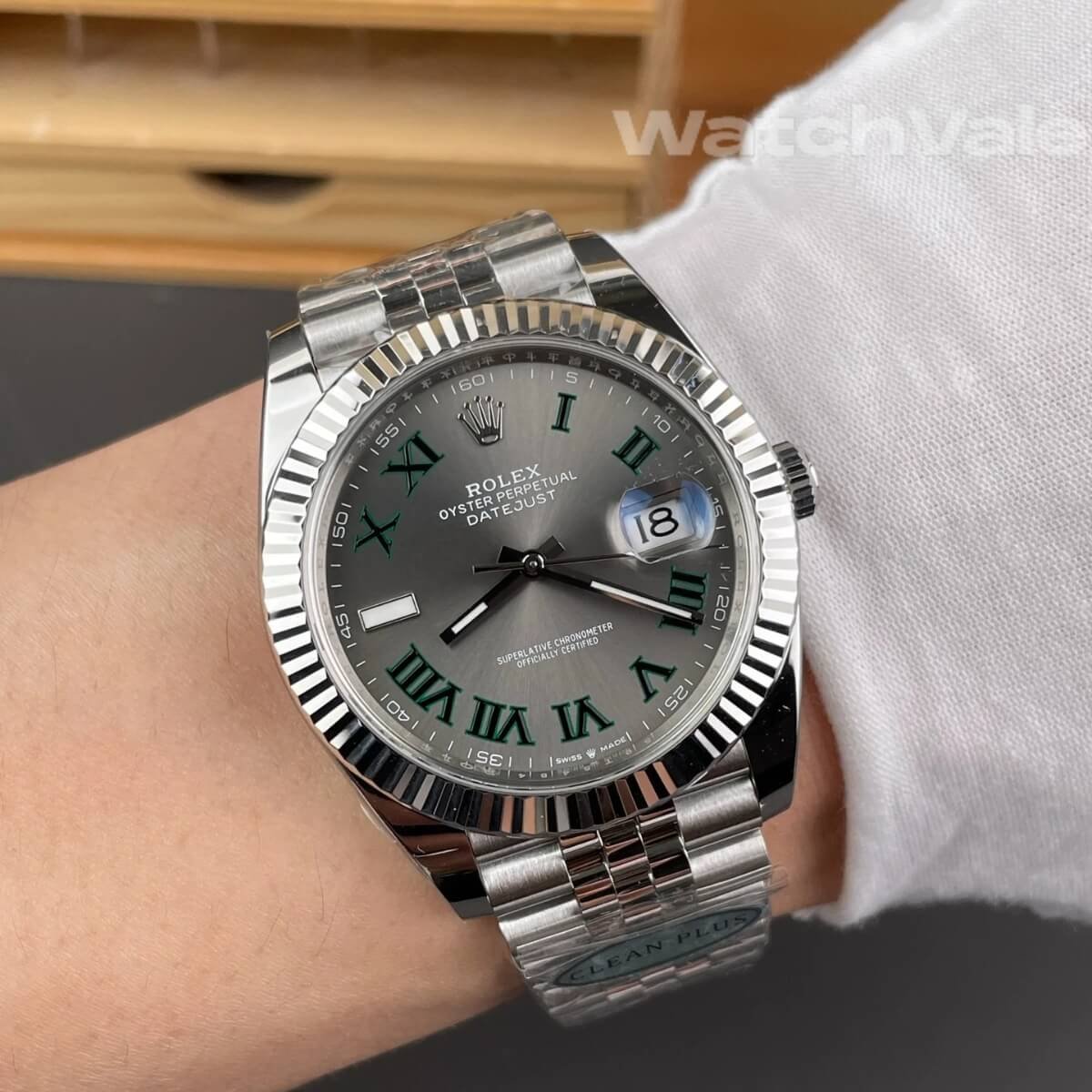 Rolex Datejust 126334-0014 replica watch back view