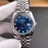 Rolex Datejust 41 126334 bright blue diamond dial White Rolesor super clone replica