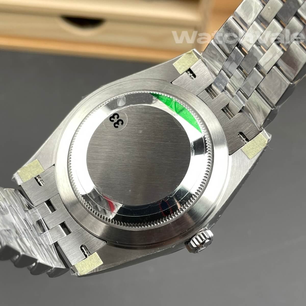 Rolex Datejust 41 slate dial white gold fluted bezel replica