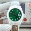 Rolex Datejust AET REMOULD green dial close-up replica watch