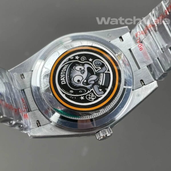 Rolex Day-Date 40 smooth bezel side view replica