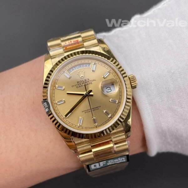 Rolex Day-Date 228238-0005 replica watch back view