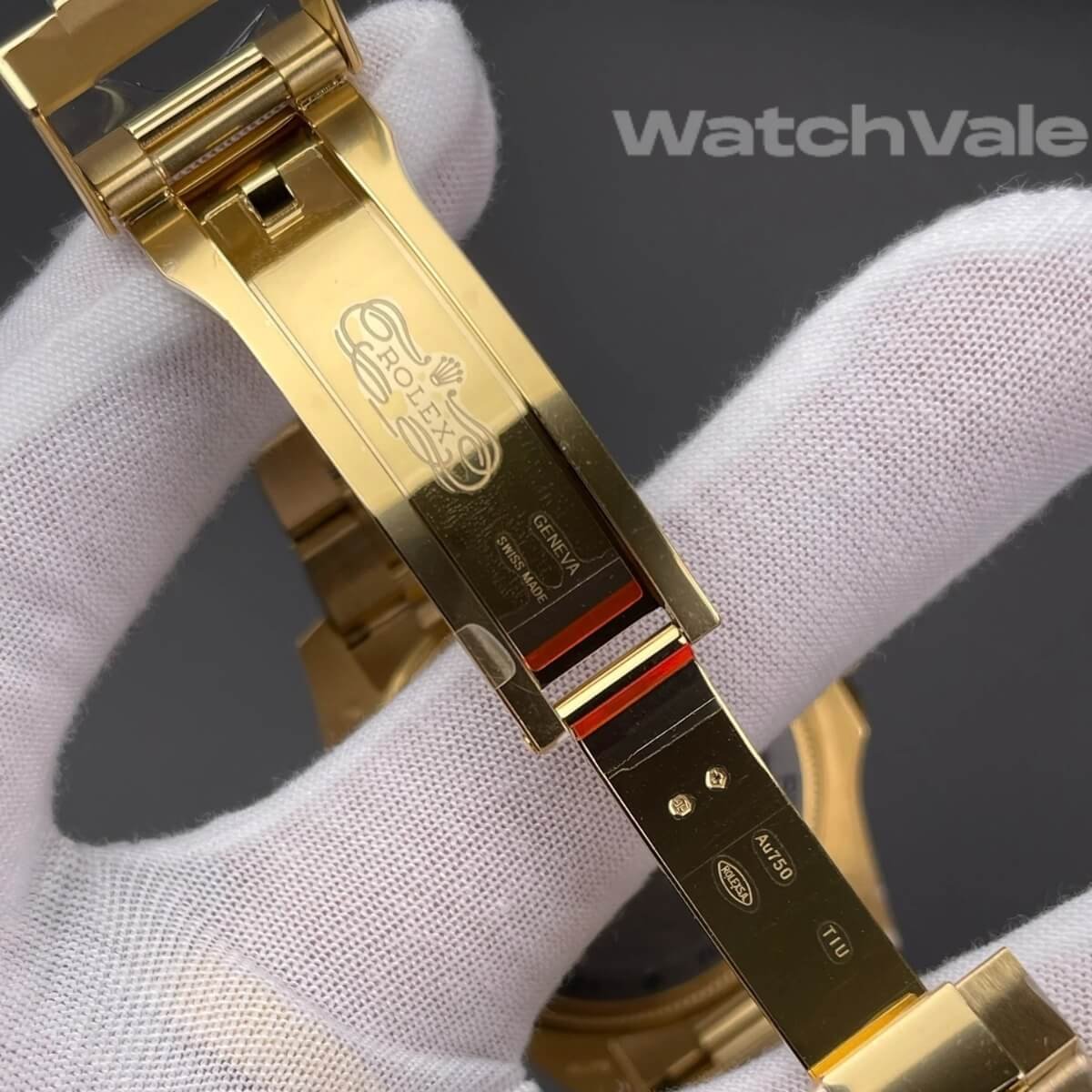 Rolex Deepsea Chromalight hour markers replica watch
