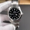 Rolex Explorer 224270 black dial close-up replica watch