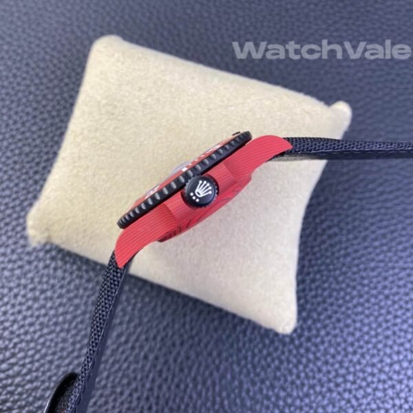 Forged carbon case red black dial Rolex Submariner DIW replica watch