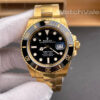 Rolex Submariner 126618LN black dial close-up replica watch
