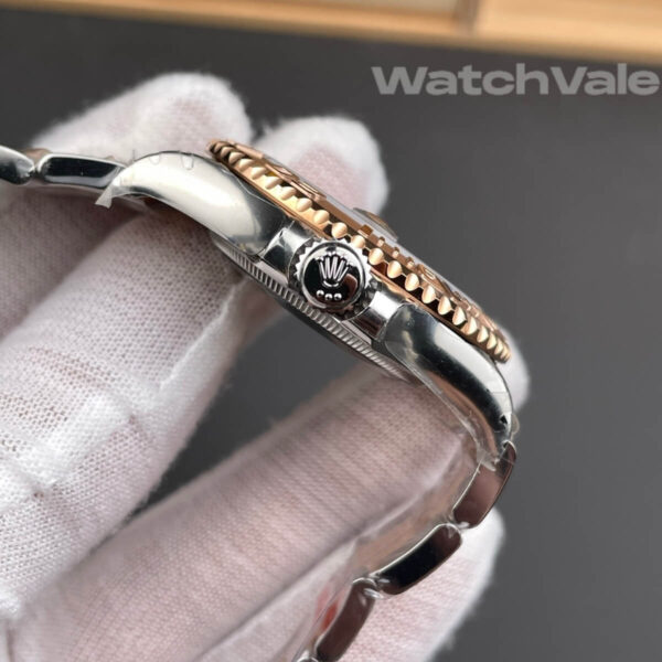 Chocolate dial Rolex Yacht-Master Everose gold replica watch