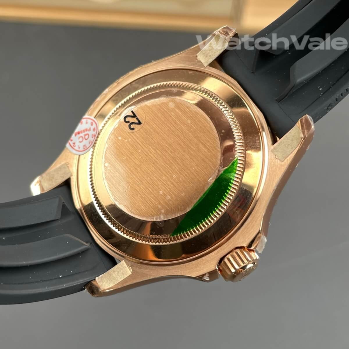 Rolex Yacht-Master 40 Everose Gold black dial ceramic bezel super clone