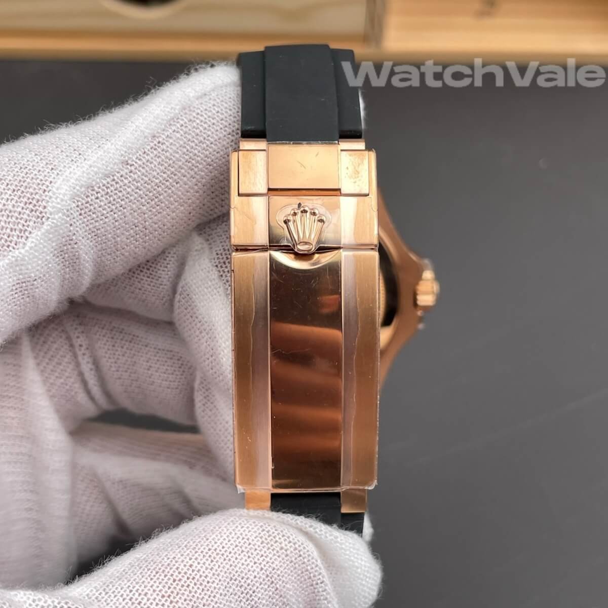 Everose Gold Rolex Yacht-Master 40 126655 super clone replica watch