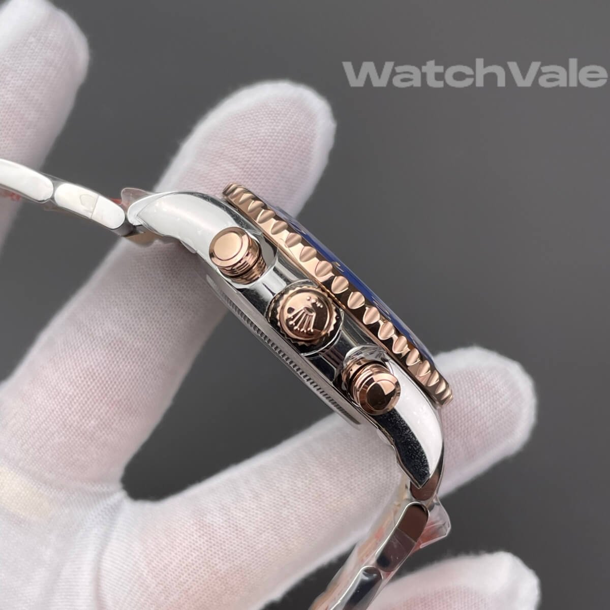 Rolex Yacht-Master II Everose Oyster bracelet detail replica