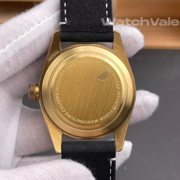Tudor Black Bay Bronze M79250BA-0001 bezel side view replica