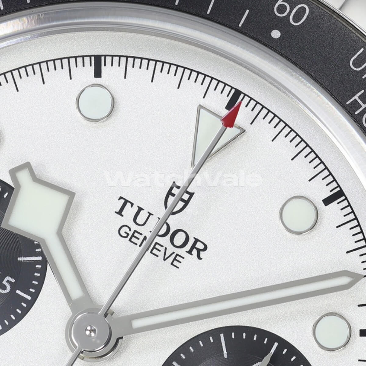 Tudor Black Bay Chrono sub-dials hour markers replica watch