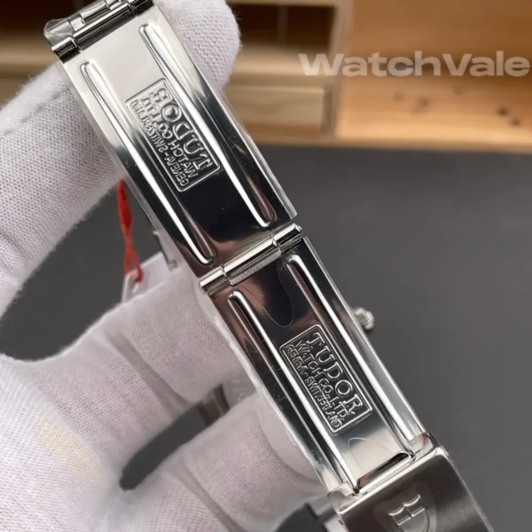 Tudor Prince Date+Day stainless steel bracelet detail replica