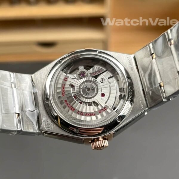 Omega Constellation 131.20.29.20.52.001 Roman numeral bezel side view replica