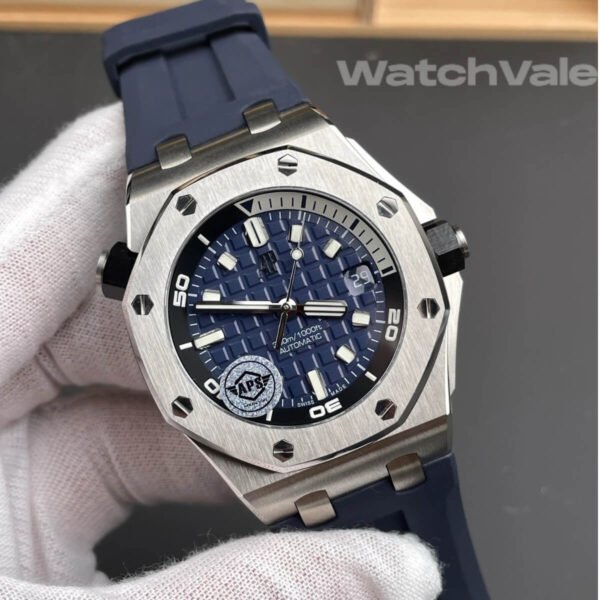 Audemars Piguet Royal Oak Offshore Diver 15710ST blue dial best replica