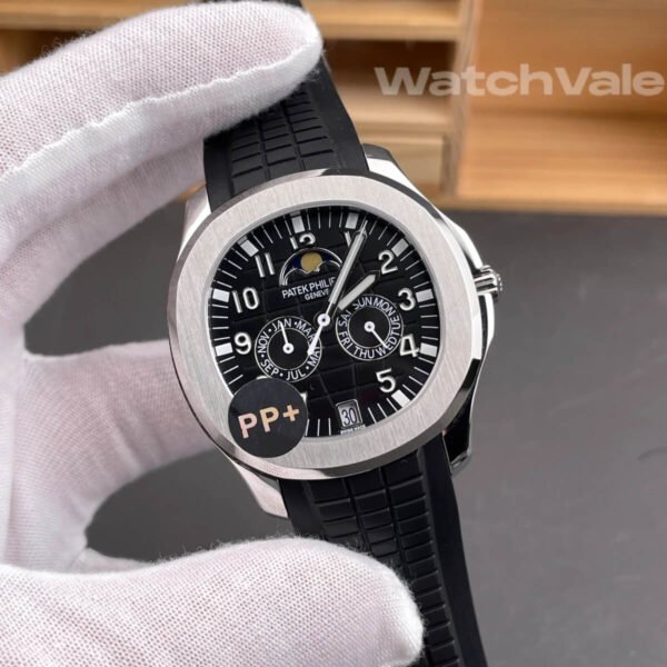 Patek Philippe Aquanaut Luce Annual Calendar 5261R black dial 1:1 super clone