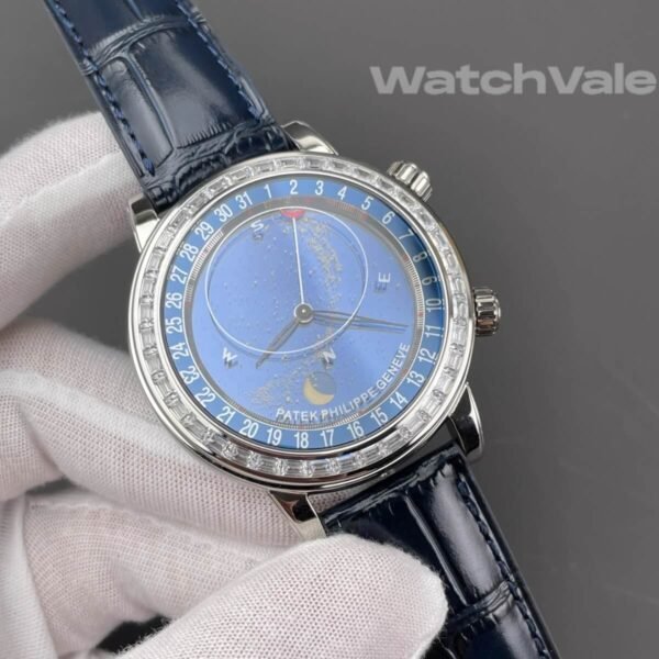 Patek Philippe Grand Complications Celestial 6104G-001 blue star chart dial 1:1 super clone