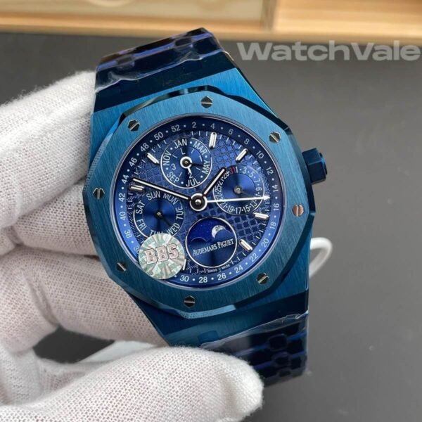 Audemars Piguet Royal Oak Perpetual Calendar 26579CS blue ceramic best replica