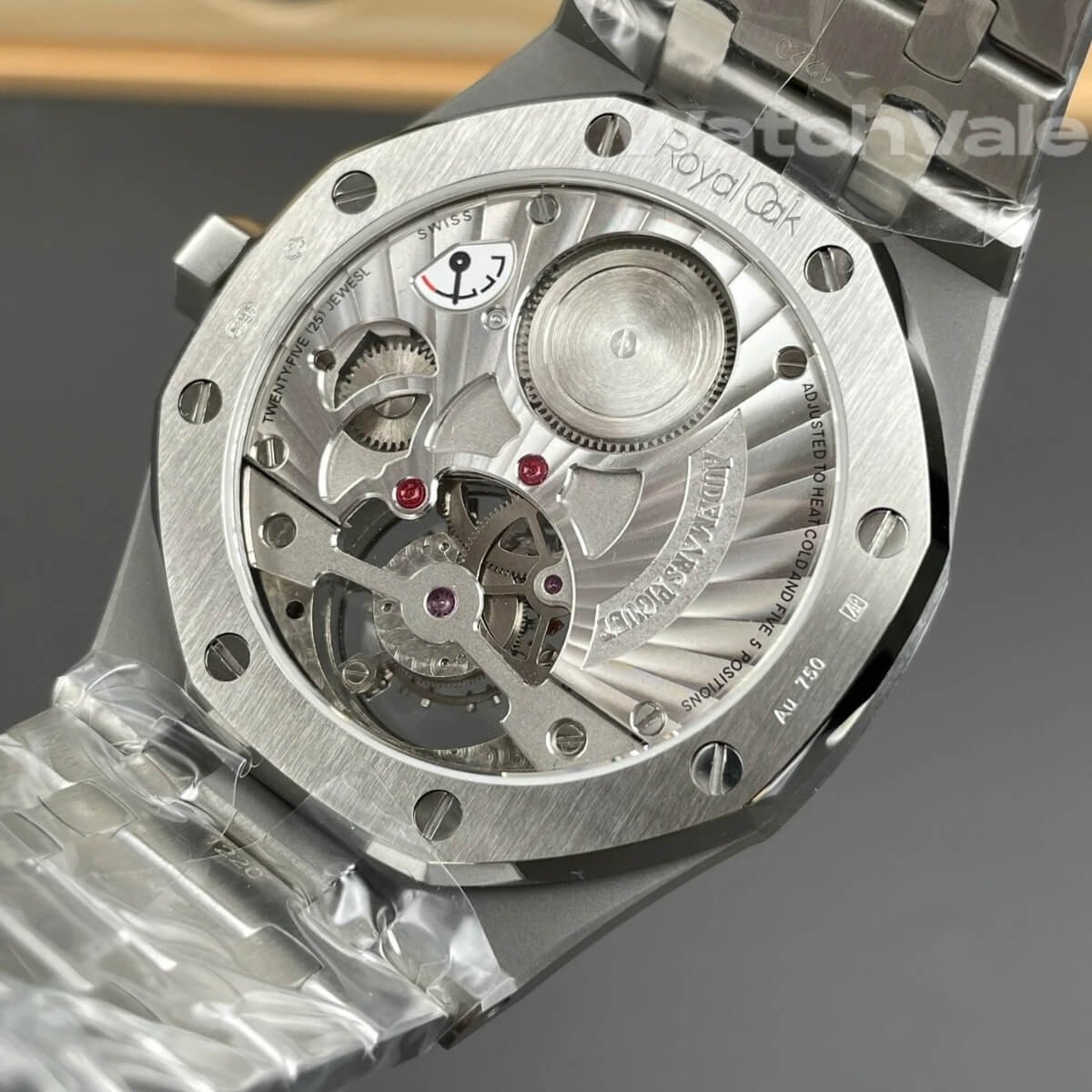 Audemars Piguet Royal Oak Tourbillon 41mm stainless steel bracelet replica on wrist