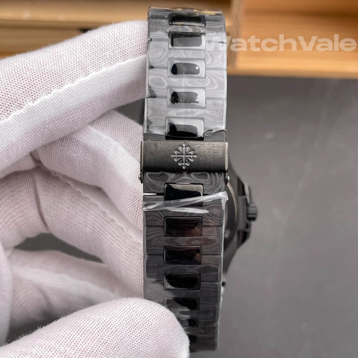 Patek Philippe Nautilus 5711 DiW full carbon bracelet detail super clone