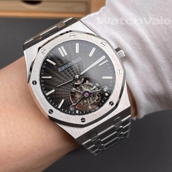 Audemars Piguet Royal Oak Tourbillon 26512ST replica watch back view