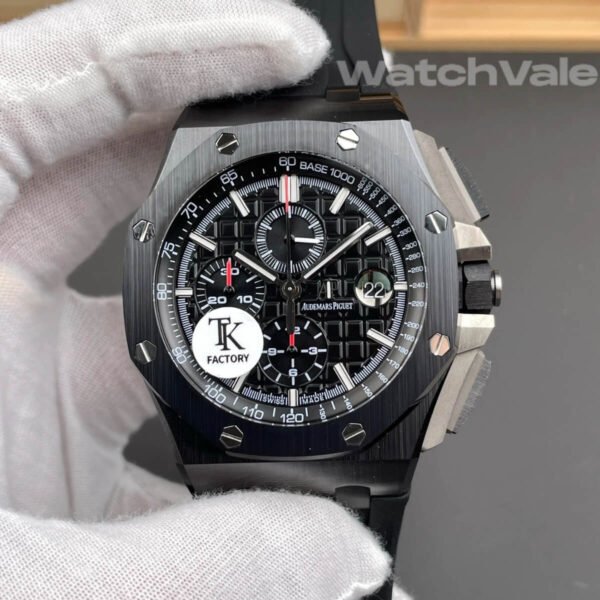 Audemars Piguet Royal Oak Offshore 26420SO bezel side view replica