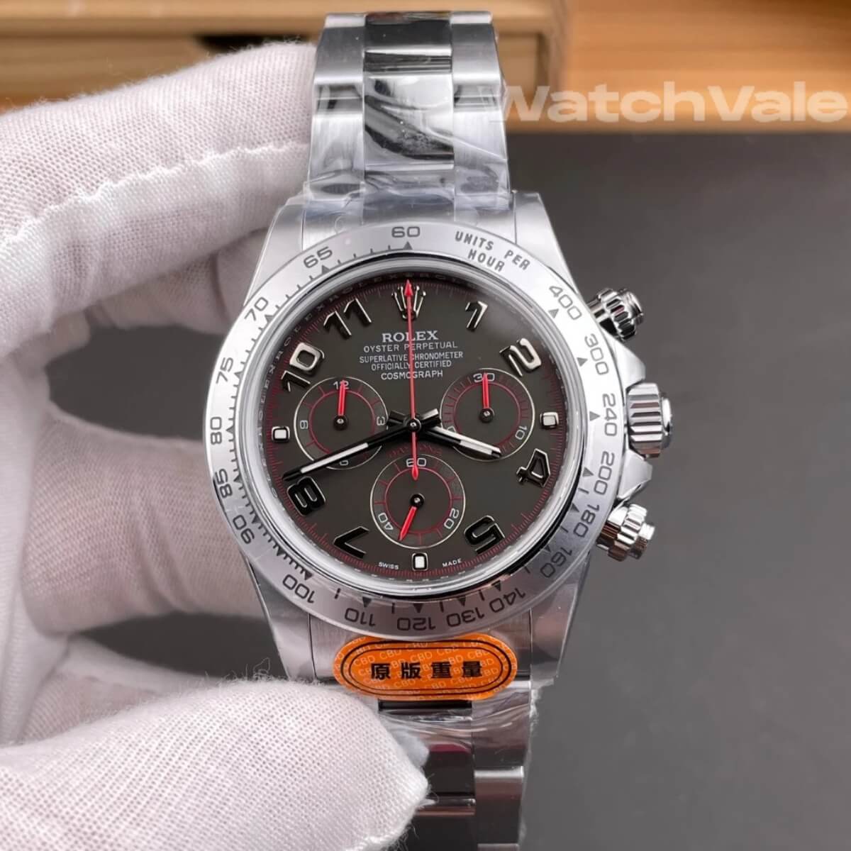Rolex Cosmograph Daytona 116509 chronograph subdials tachymeter bezel super clone watch