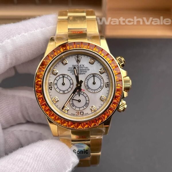 Rolex Cosmograph Daytona 116598SACO chronograph subdials pushers super clone watch