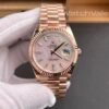 Rolex Day-Date 40 228235 baguette diamond markers day date window cyclops super clone watch